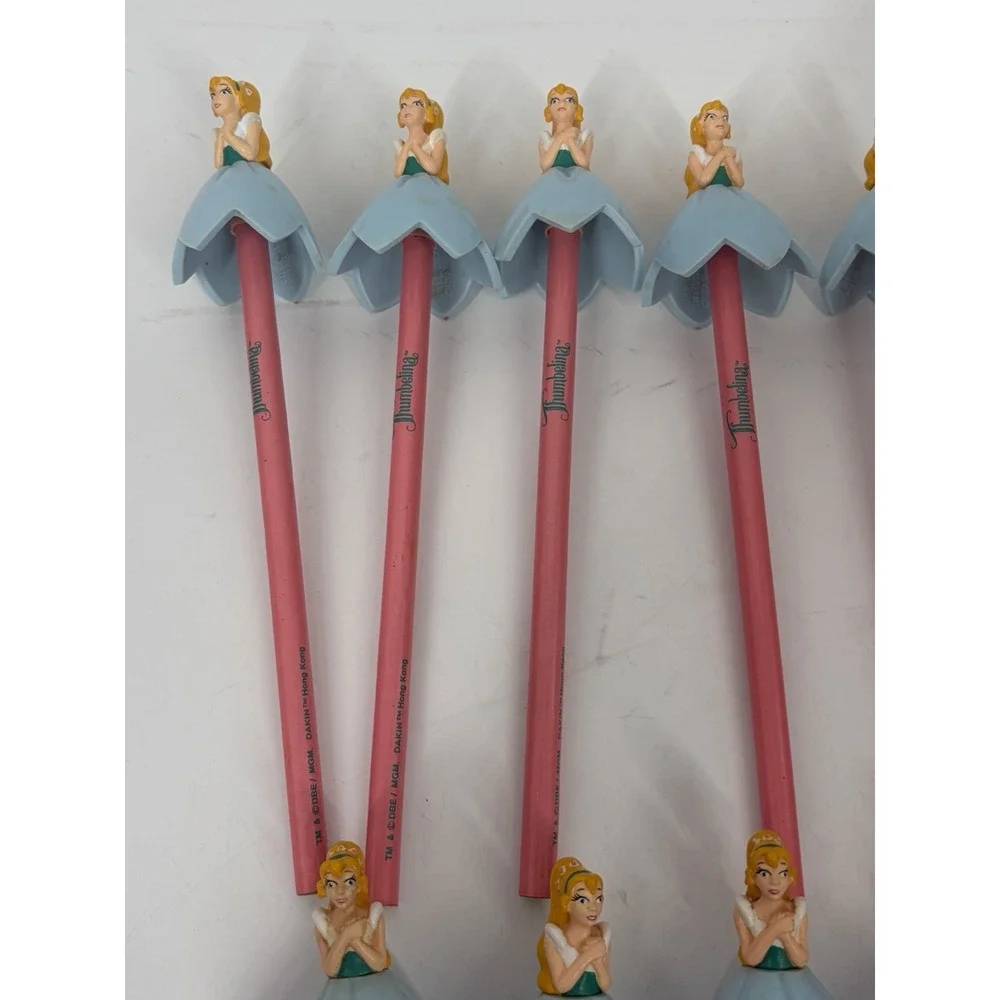 Disney Thumbelina Figure Pencil Topper Vintage PVC 90s Dakin Topper 2